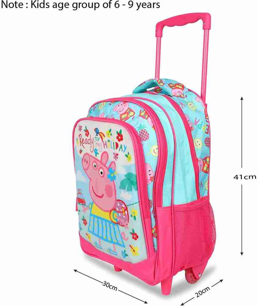 Flipkart Peppa Pig Ready For Holiday Trolley Bag Primary