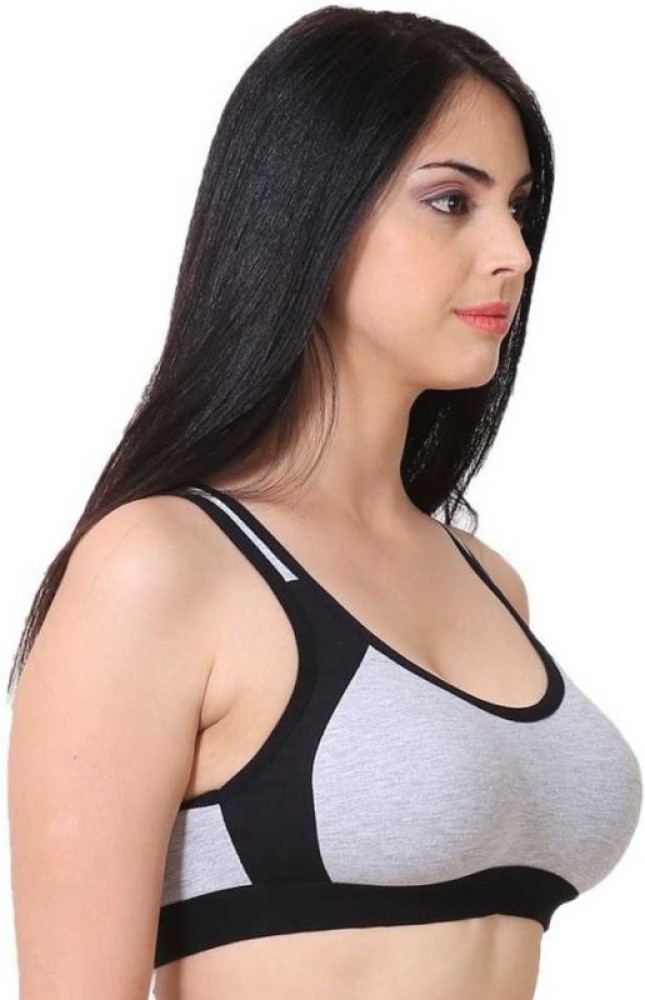 Fit-Hit New Comfortable Bra (Summer Special) with Double layer cotton Cloth-  Double Stitching with Lock - Durable Elastic Women Sports Non Padded Bra - Buy  Fit-Hit New Comfortable Bra (Summer Special) with