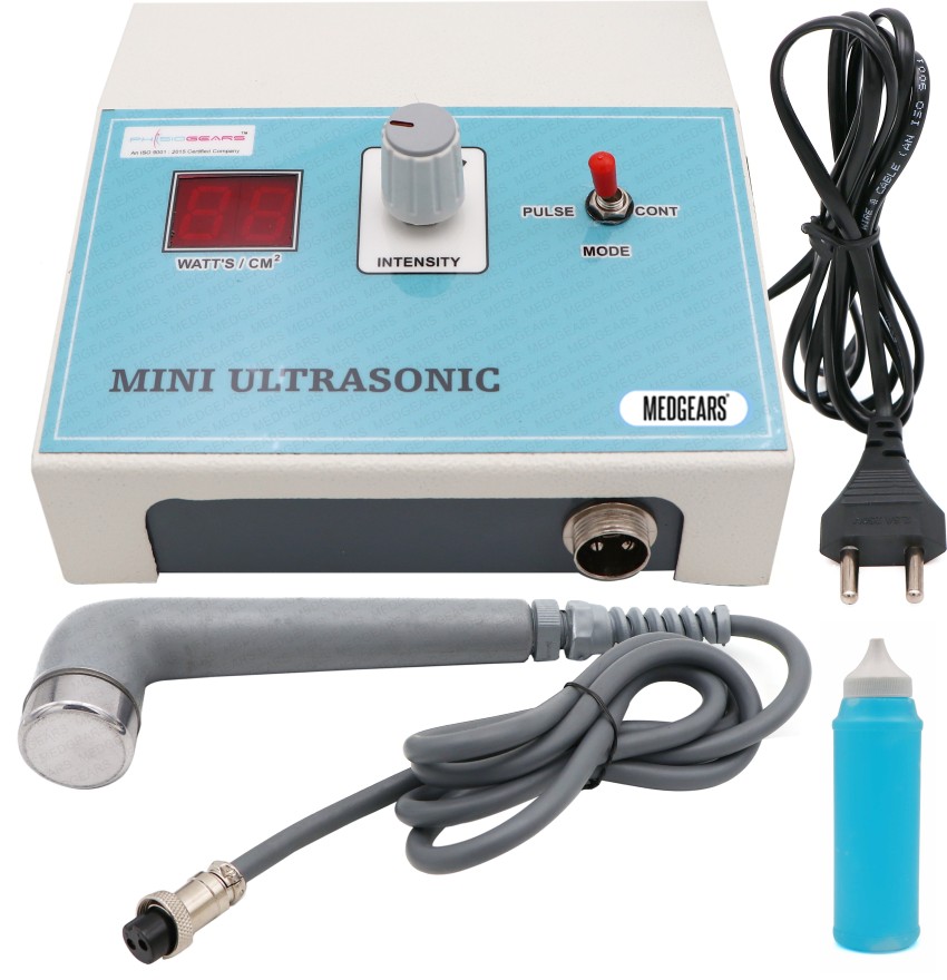 MEDGEARS Physiotherapy Equipments Mini Ultrasound Machine Electro