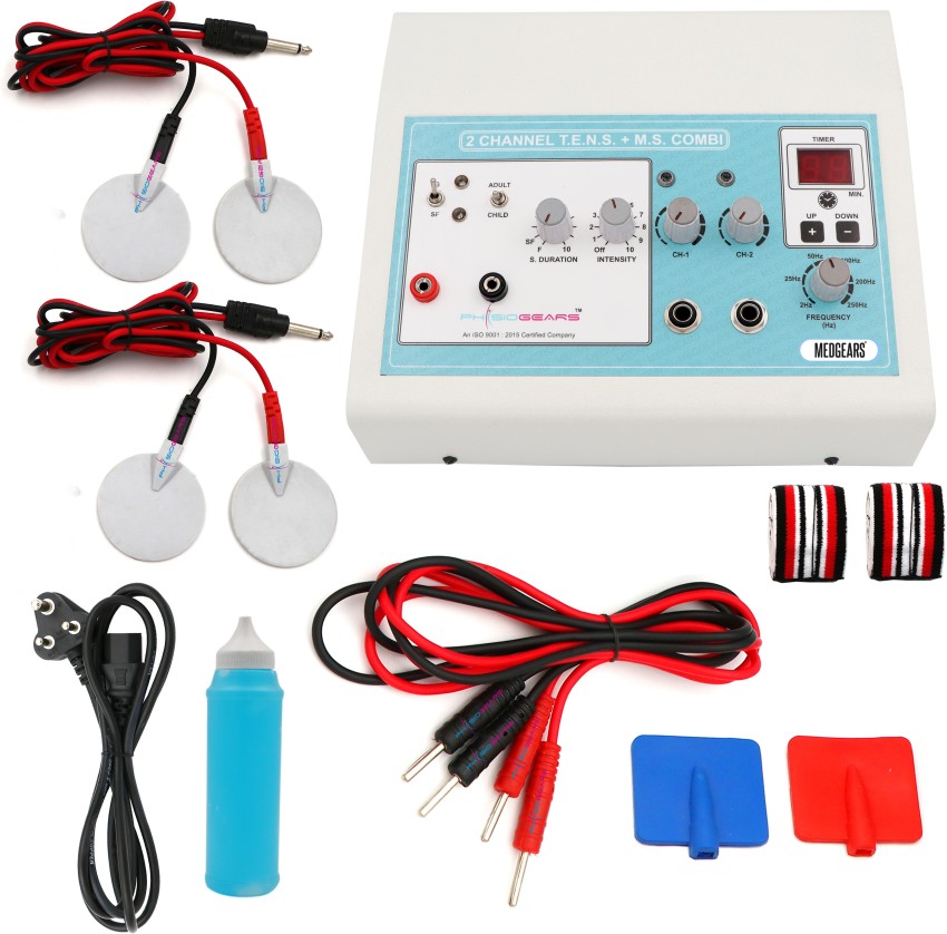 MEDGEARS Physiotherapy Equipments Combination Electro Therapy Machine  Muscle Stimulator Tens Unit with Timer Pain Relief Product Electrotherapy  Device Price in India - Buy MEDGEARS Physiotherapy Equipments Combination  Electro Therapy Machine Muscle