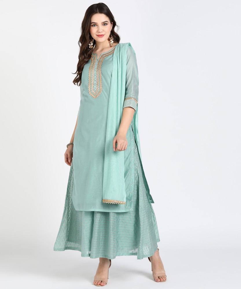 Rangmanch by Pantaloons Women Kurta Palazzo Set - Buy Rangmanch by  Pantaloons Women Kurta Palazzo Set Online at Best Prices in India