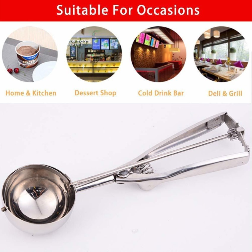 4tens Steel Scoop Kitchen Scoop