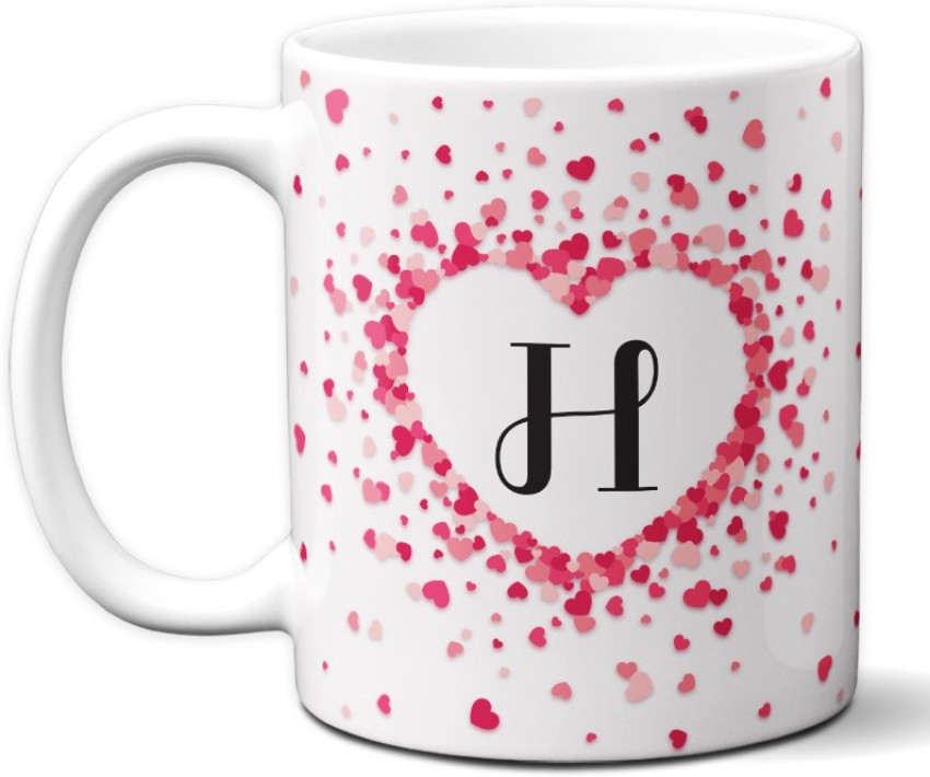 alphabet h in heart
