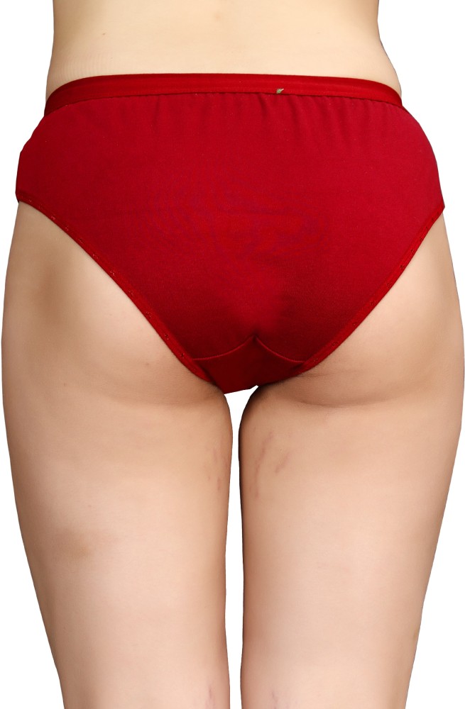 Buy Kritziee Women's Cotton Model Seamless Underwear for Girls Pack of 3