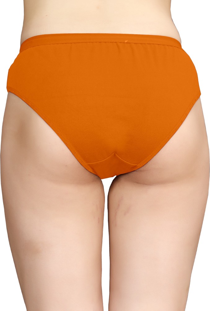 UMMISS Women Hipster Orange Panty - Buy UMMISS Women Hipster Orange Panty  Online at Best Prices in India