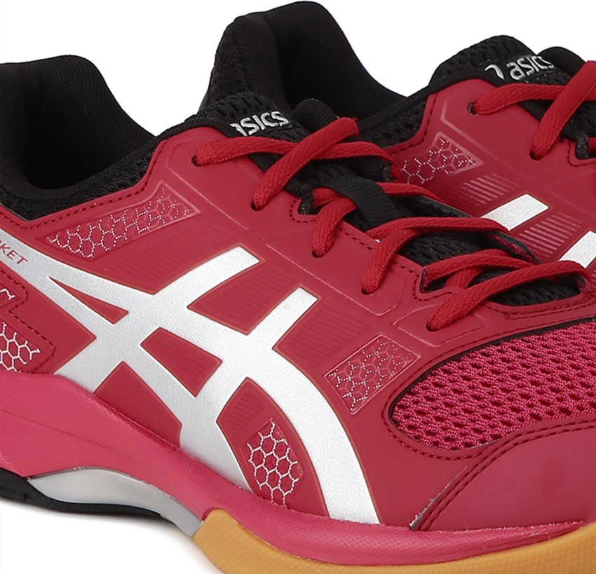 Asics gel shop rocket 8 pink