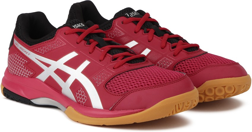 Asics gel clearance rocket 8 red