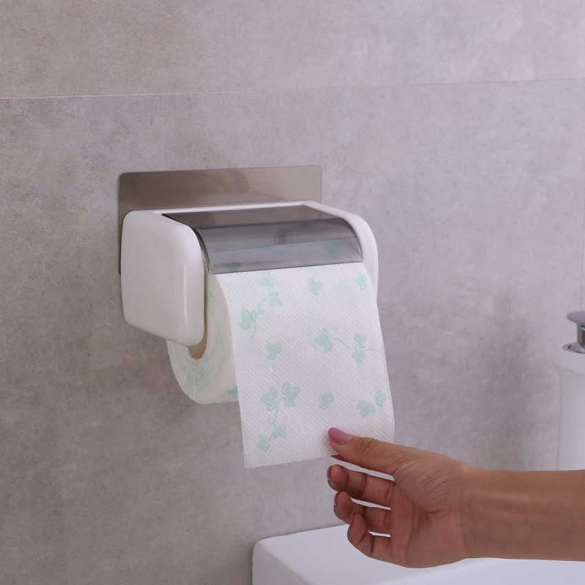 Wall mounted Bathroom Roll Paper Holder Waterproof Plastic Toilet Tissue  Boxes