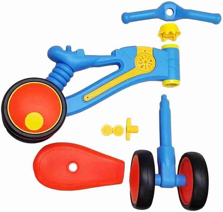 Funrally Four Wheel Baby Balance Push Bike for Toddlers High