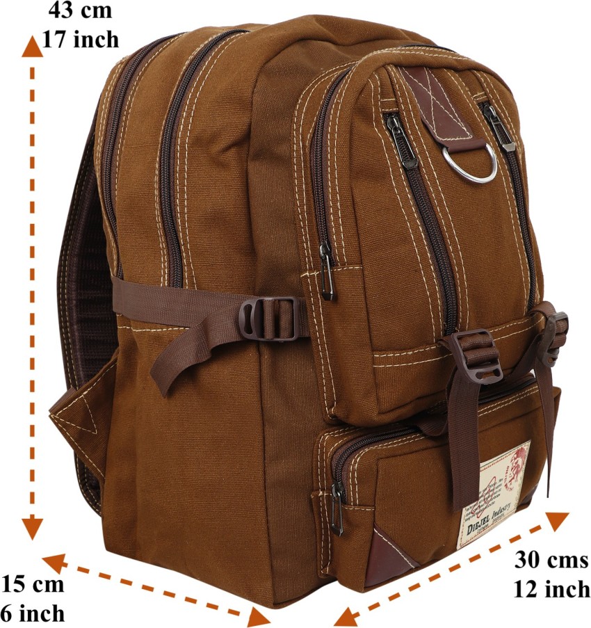 Trendy canvas clearance backpack