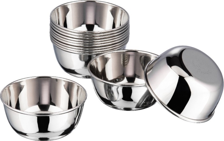 Kraft Stainless Steel Serving Bowl Price in India - Buy Kraft Stainless  Steel Serving Bowl online at