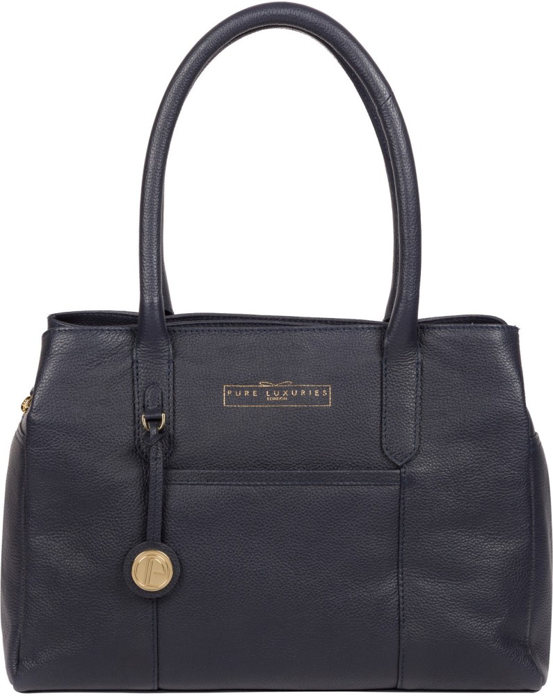 Buy Pure Luxuries London Women Blue Hand held Bag Navy Blue Online Best Price in India Flipkart