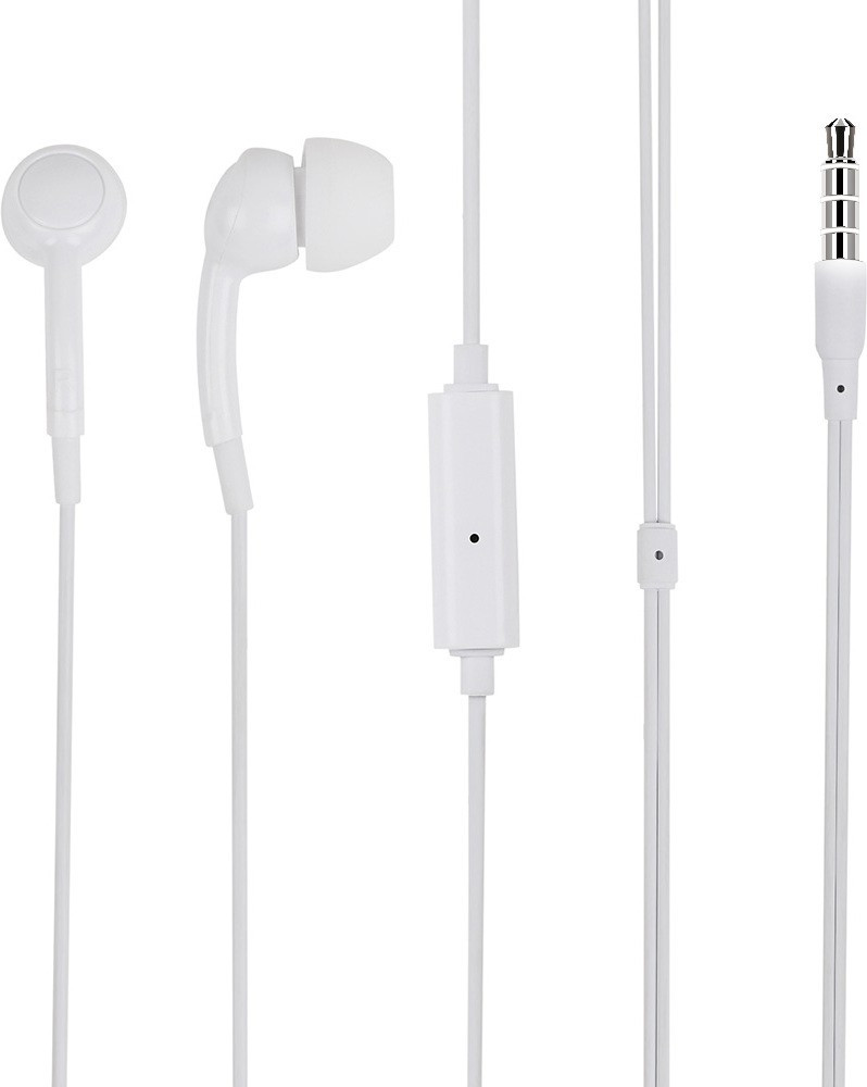 MINISO Fruit Series In Ear Headphones with Microphone White Wired Headset