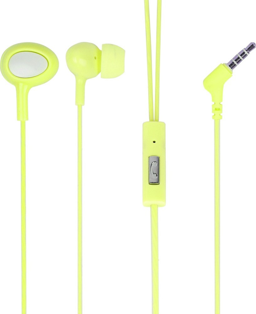 MINISO Unique In ear Earphone with Mic and Controller Yellow