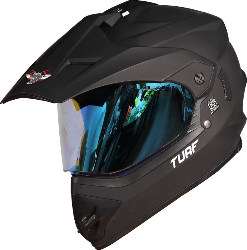 off road helmet with visor