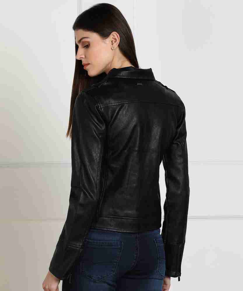 Pepe Jeans Full Sleeve Solid Women Jacket Buy Pepe Jeans Full