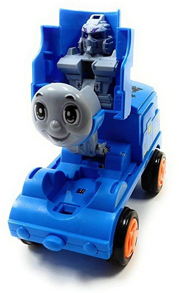 Quinergys OXI 31 Train Robot Toy with Collision and Pull Back
