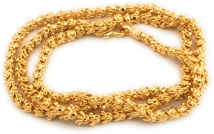 Festive Collection Micro Gold Plated Chain New Model - Sasitrends