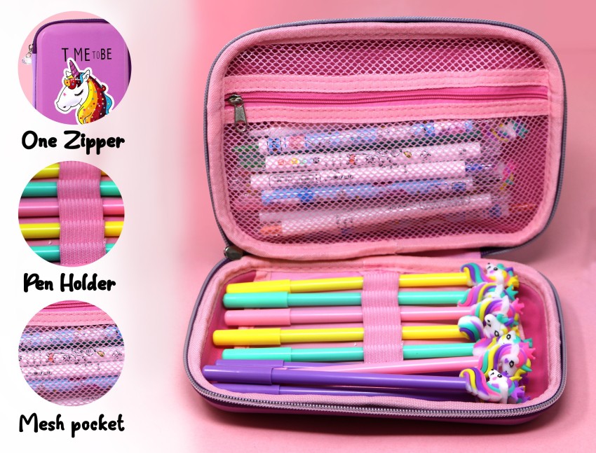 Buy zest 4 toyz Pencil Case for Girls Multipurpose Stylish 3D