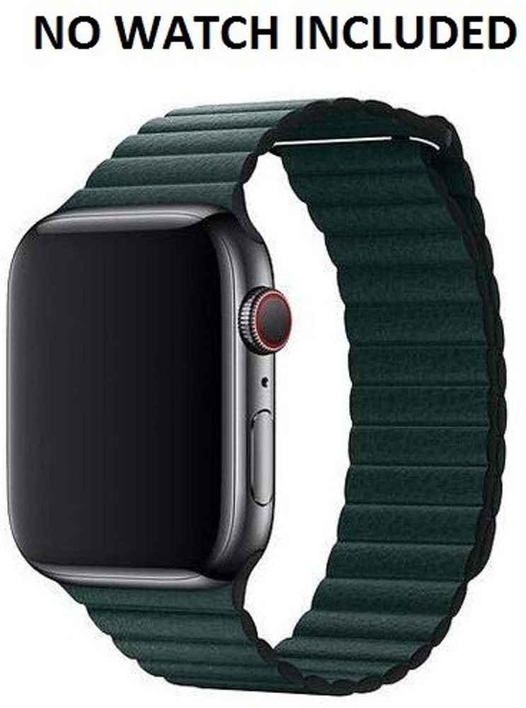 Leather loop apple watch band 44mm on sale