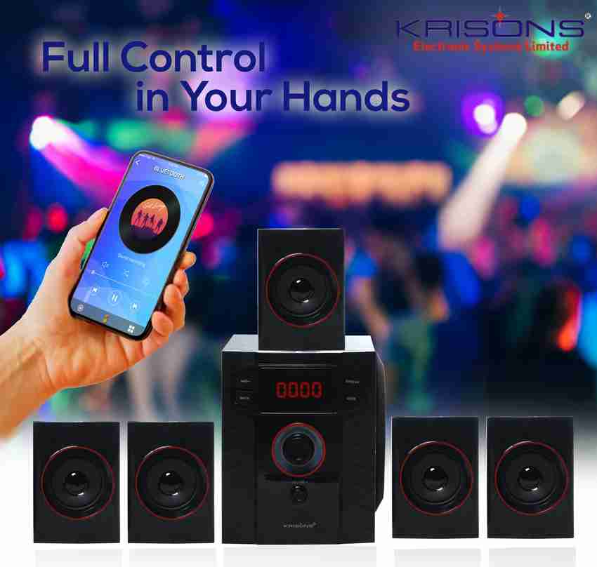 Krisons 5.1 bluetooth multimedia home theater top