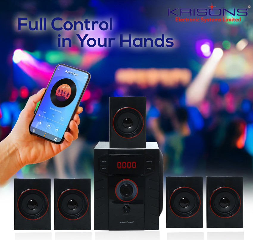 Buy KRISONS Genius 100 App Enabled Smart Home Theater 5.1