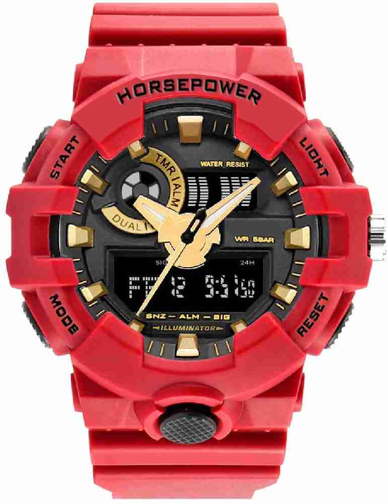 Horse Power SMAEL 1642 FullRed 1642 Analog Digital Watch For Men Buy Horse Power SMAEL 1642 FullRed 1642 Analog Digital Watch For Men SMAEL 1642 FullRed Online at Best Prices in India Flipkart