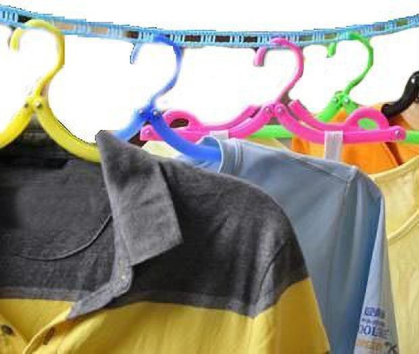 THE GURU SHOP 5 Meters Windproof Anti-Slip Clothes Washing Line