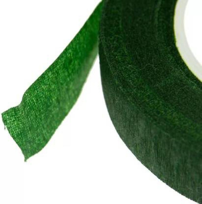 puffy Flower Making Floral Tape 12mm 6pcs Pack:- (Green) - Flower Making Floral  Tape 12mm 6pcs Pack:- (Green) . shop for puffy products in India.