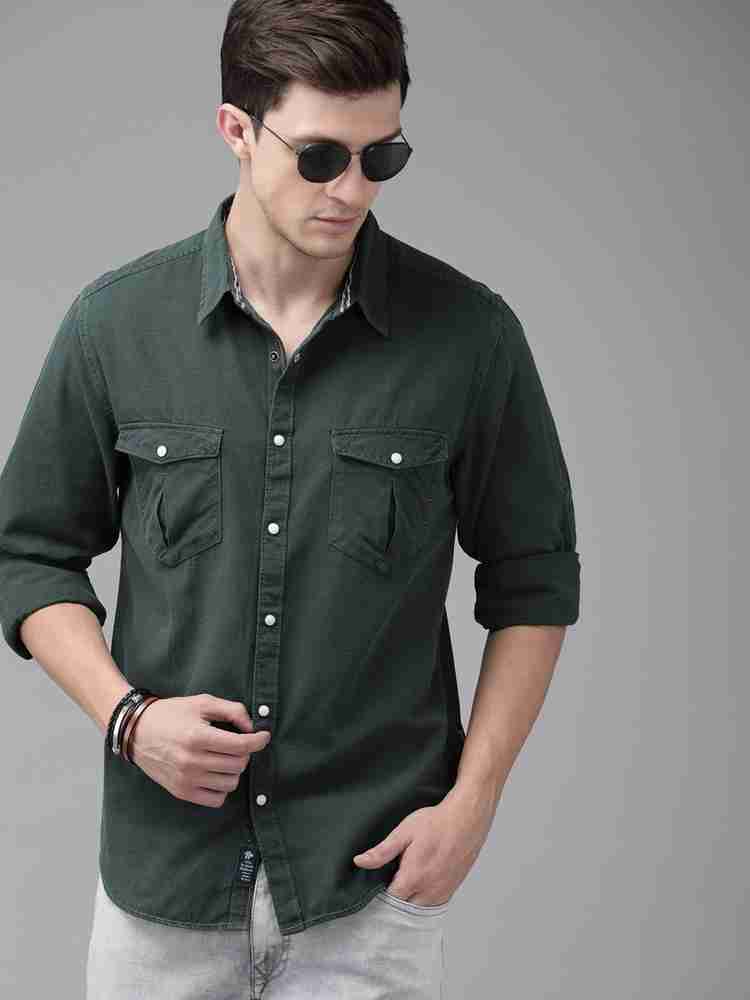 Roadster shirts flipkart on sale