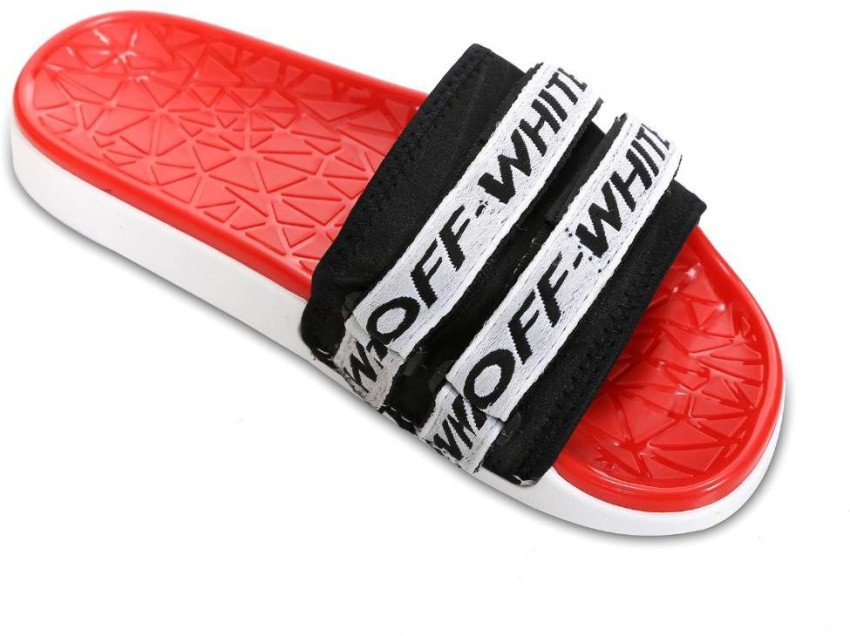 Off white cheap flip flops price