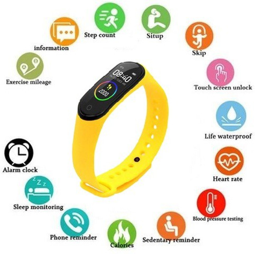 Smart bracelet m4 store hd color screen