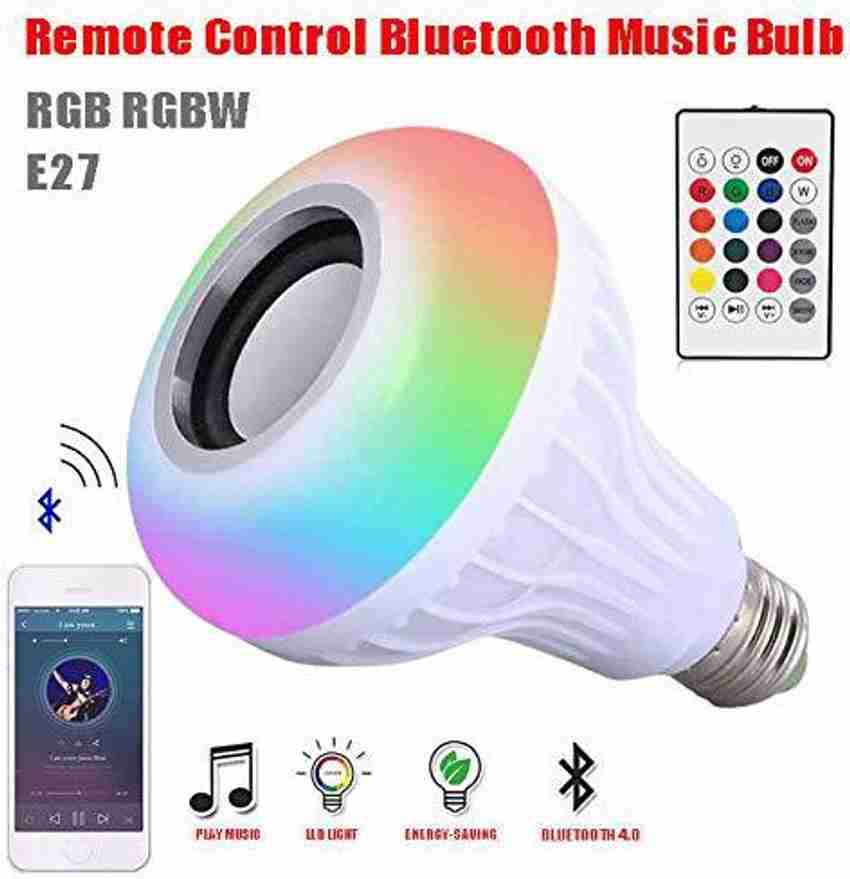 Buy ENMORA Latest Led Bulb With Bluetooth Speaker Music Light Bulb