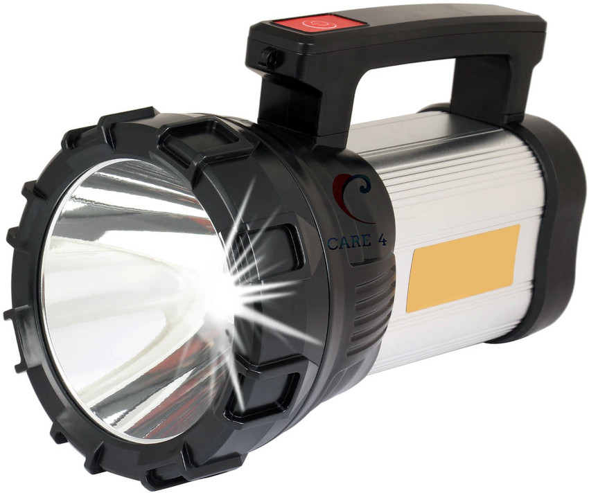 Care 4 100w Silver Heavy Duty Rechargeable Led Torch Light Long