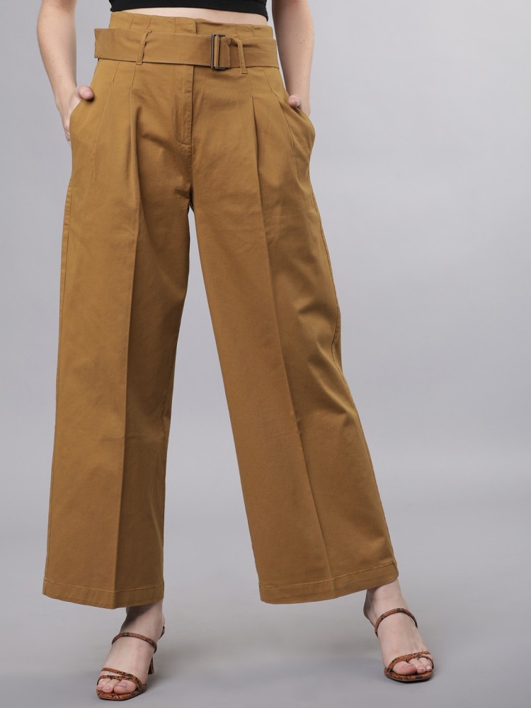 Buy Womens Linen Cotton Casual Wear Regular Fit PantsCottonworld