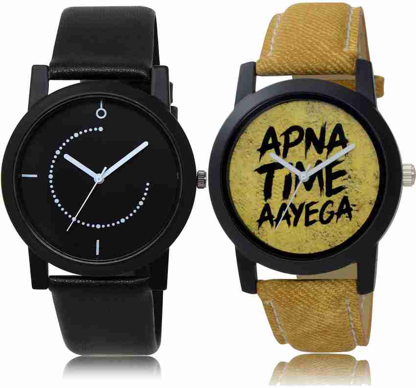 NIKOLA Analog Watch For Boys Girls Buy NIKOLA Analog Watch For Boys Girls Latest Fashionable Apna Time Aayega Combo Watch BL46.49 B383 Online at Best Prices in