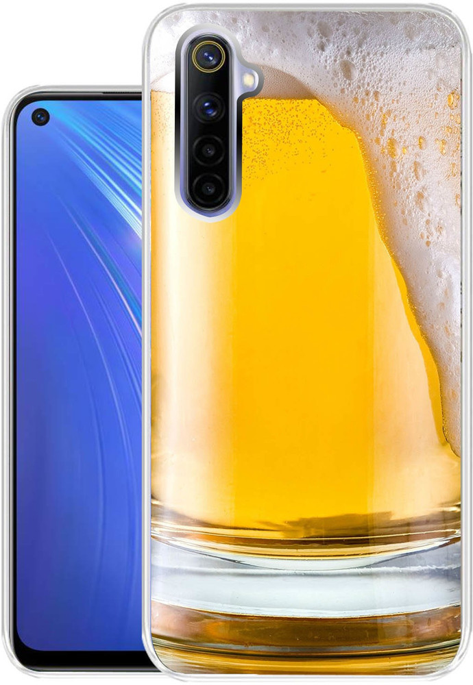 Realme 6 store back cover flipkart