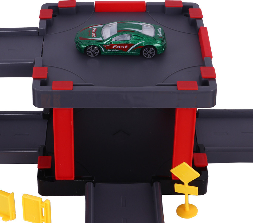 Toyvala Unique Car Track MY First Racing Set For Kids Multistory