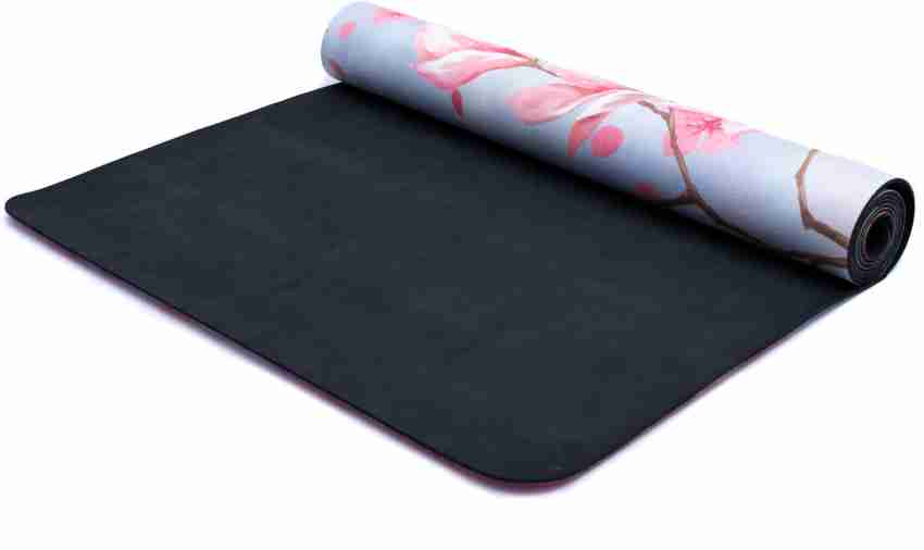 Pink an Black Rubber Wiselife Pu Leather Eco Yoga Mat 6mm For Exercise &  Yoga at Rs 2285/piece in New Delhi