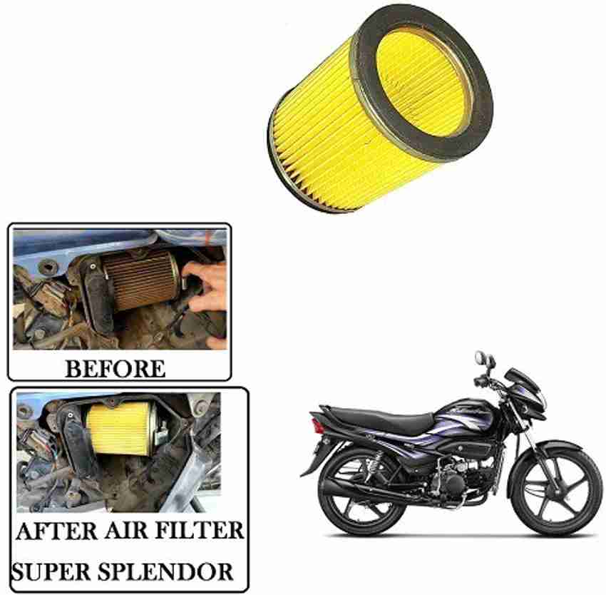 Super splendor air filter box price outlet