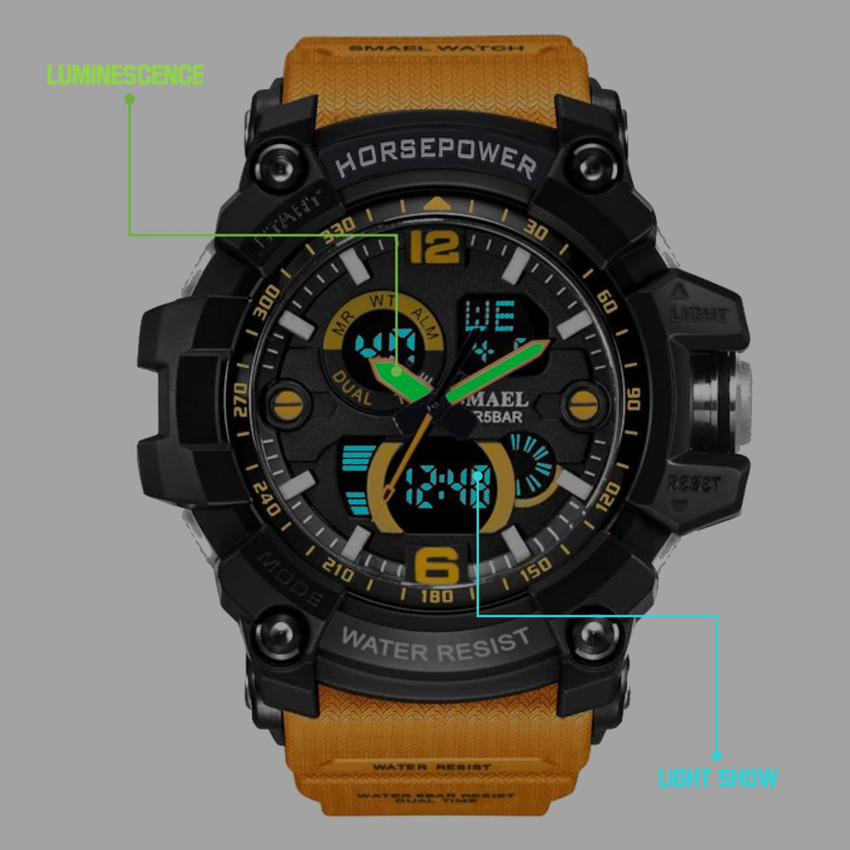 Smael online watch orange