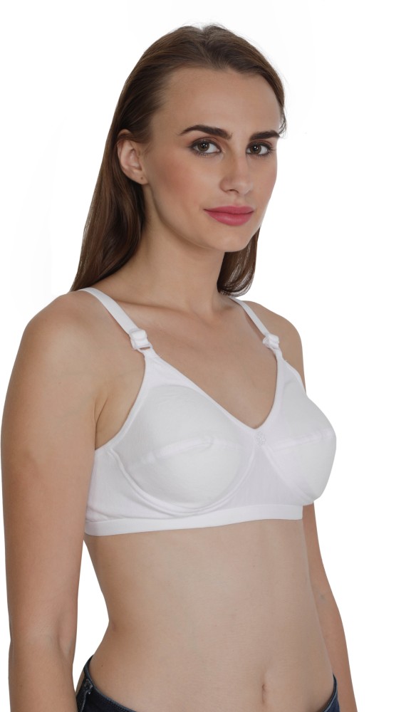 Cotton Plain White Color Mastectomy Pocket Women Bra For Breast Cancer  Problem at Best Price in Delhi