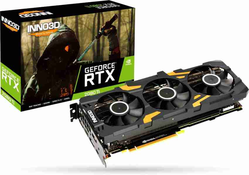 Inno3D NVIDIA GeForce RTX 2080 TI Gaming OC X3 11GB GDDR6 11 GB