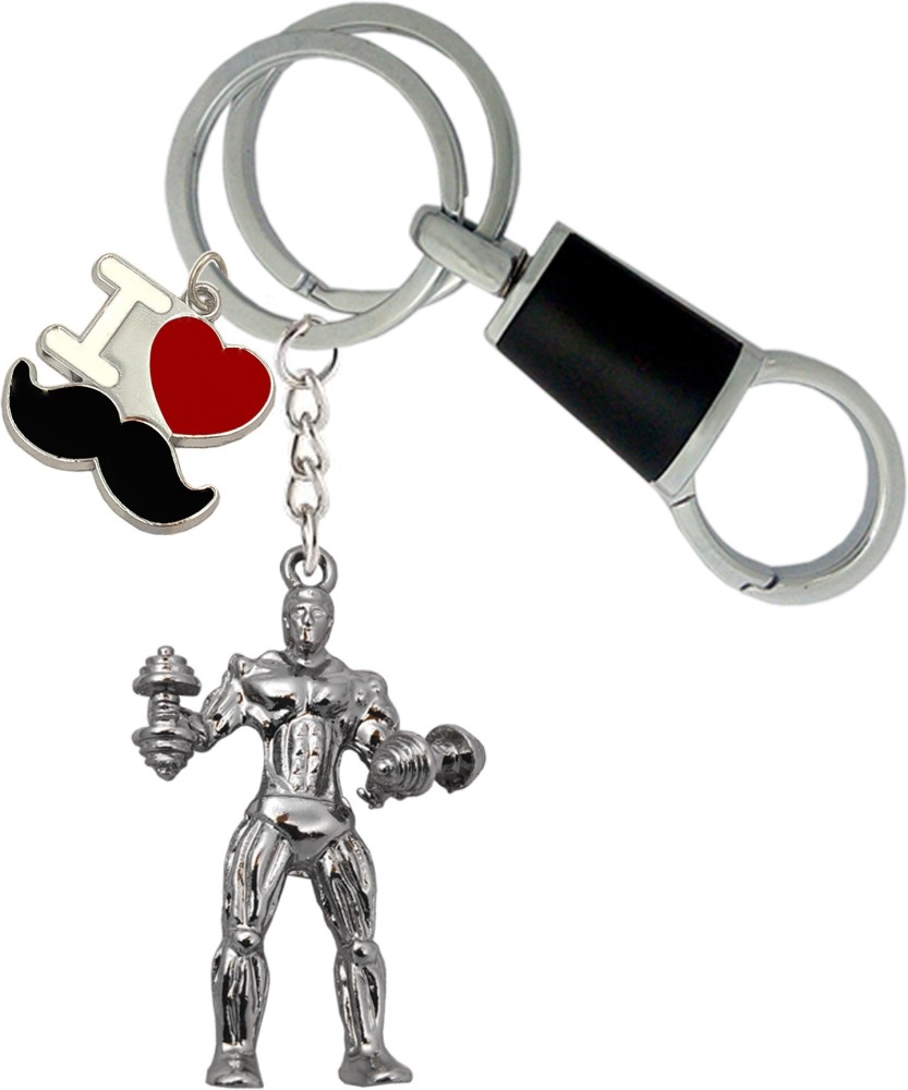 Fitness Keychain Accessories, Bodybuilding Keychains