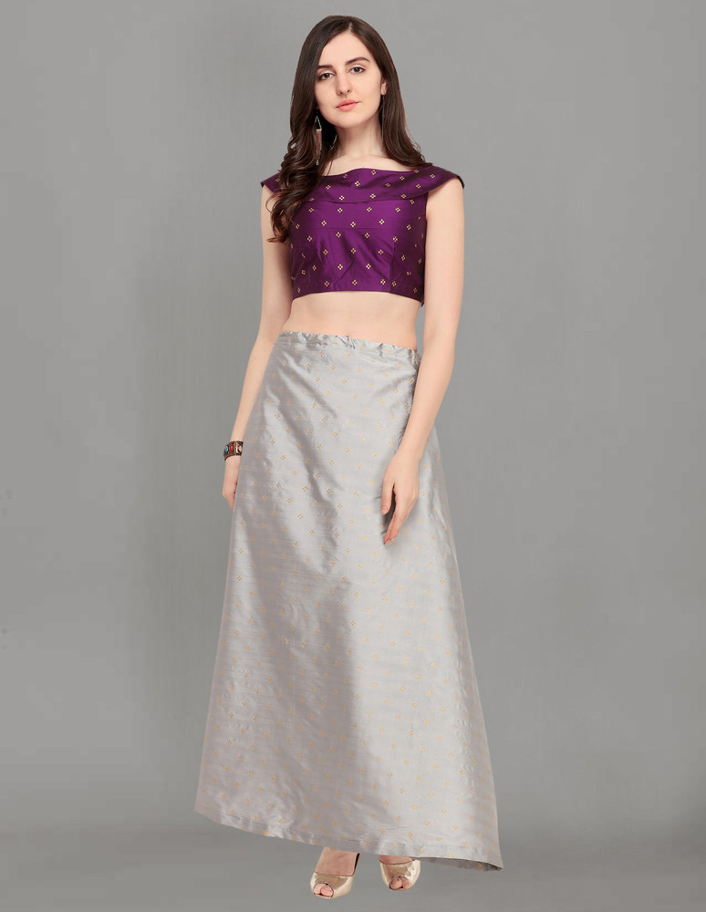 Crop top with long skirt flipkart store