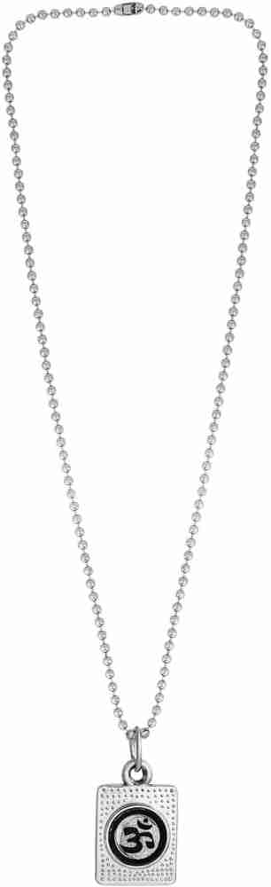 Chanel Chanel White Heart Shaped Motif CC Pendant Necklace