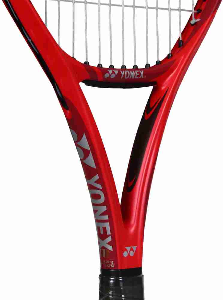 YONEX Vcore 100 Flame Red, Black Strung Tennis Racquet - Buy YONEX 