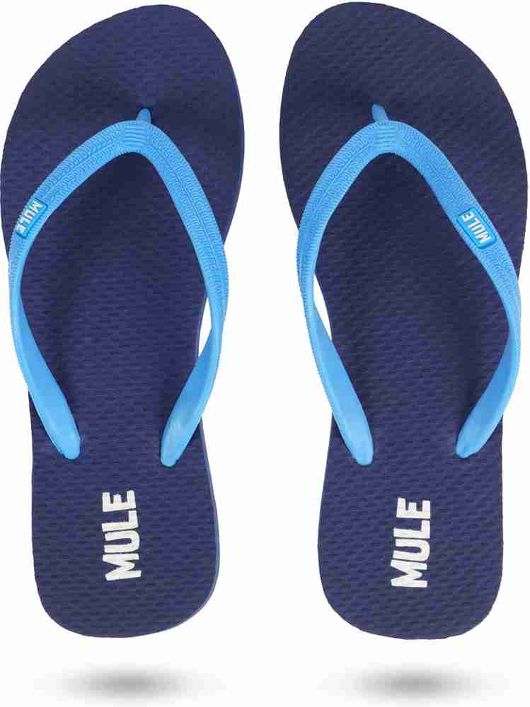 Mens blue mule discount slippers