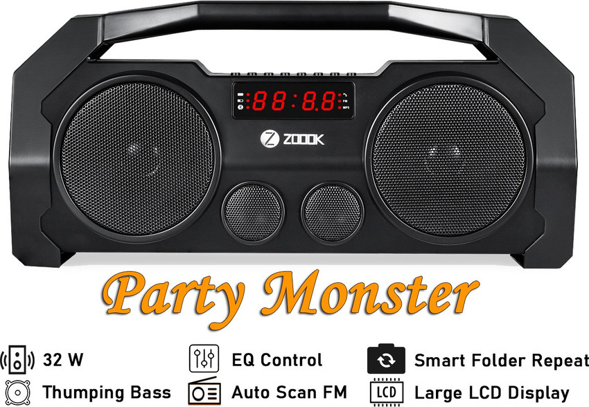 Zoook Rocker Boombox Price Zoook Rocker Boombox+ Zoook