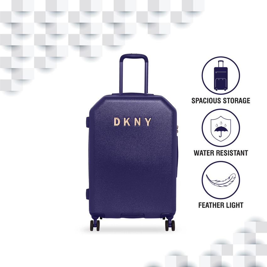 DKNY Allore Cabin Suitcase 4 Wheels 22 inch Indigo Price in